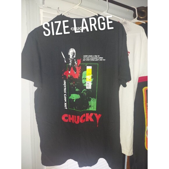 New Chucky Child's Play Graphic T-shirt Licensed - Picture 2 of 2